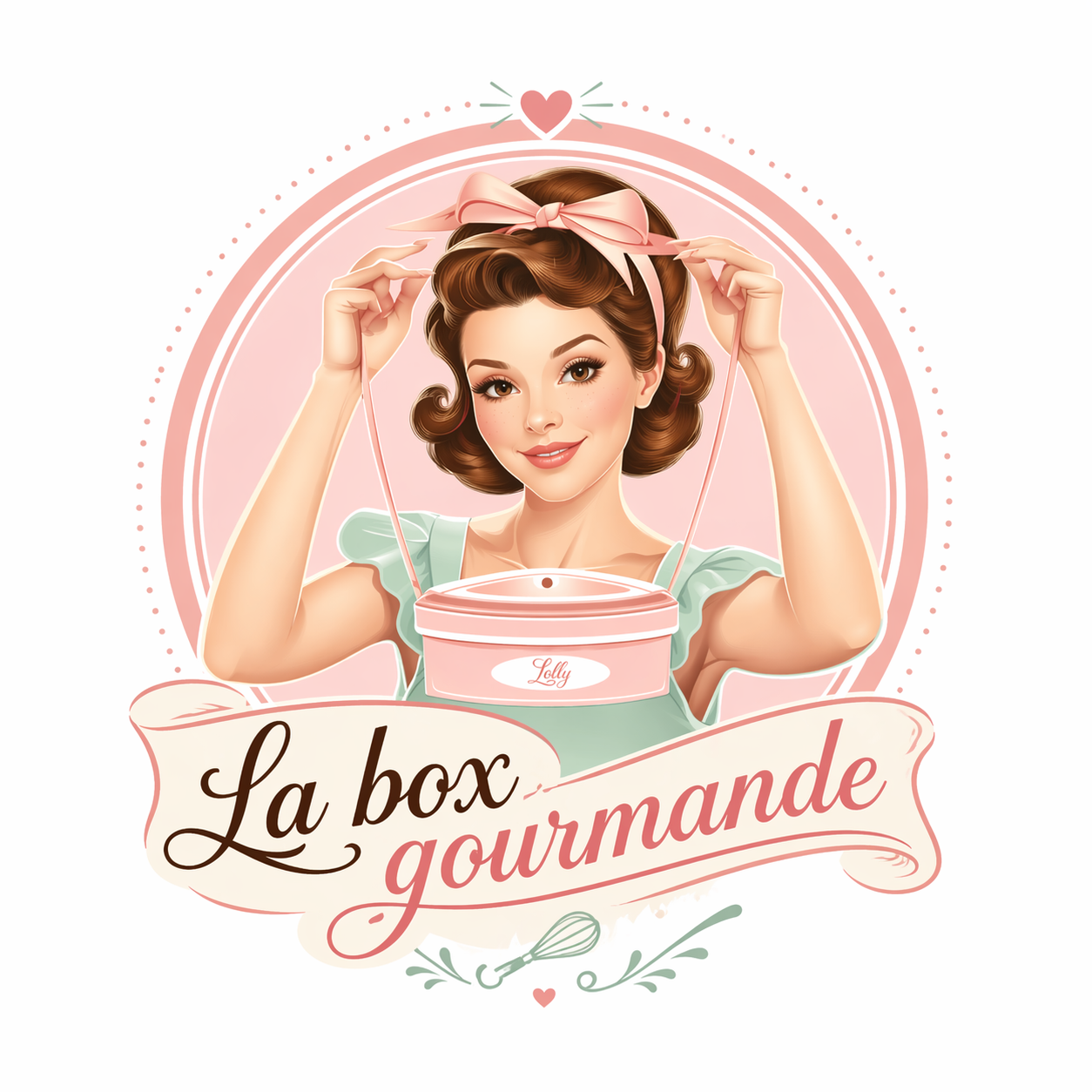 Logo La Box Gourmande de Lolly
